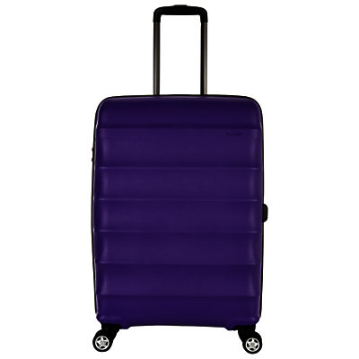 Antler Juno 4-Wheel 68cm Medium Suitcase Purple Antler Juno 4-Wheel 68cm Medium Suitcase Purple